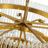 Liang & Eimil Mist Tall Pendant Lamp - Brushed Brass