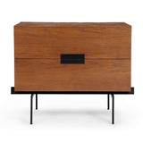 Liang & Eimil Palau Bedside Table in Classic Brown