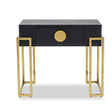 Liang & Eimil Paradigm Side Table with Brushed Brass Finish