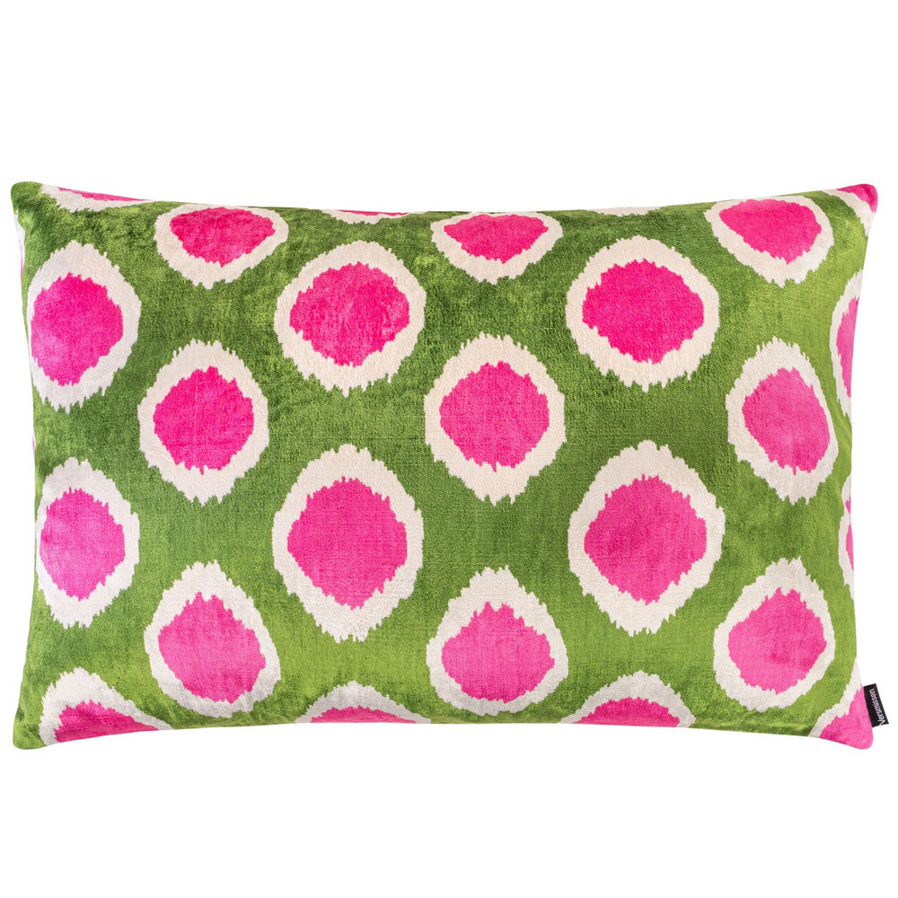 Melia Ikat Velvet Cushion Range (multiple designs) – Large