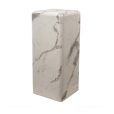 Pols Potten Poria Medium Pillar in Faux White Marble