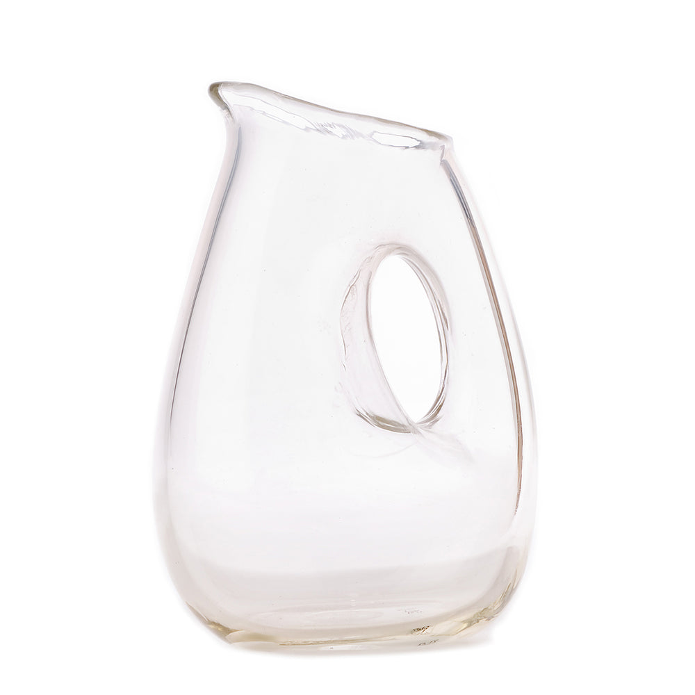 Pols Potten Jug With Hole – Clear Glass