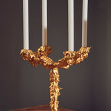 Pols Potten Pascal Smelik Drip Candle Holder in Gold – 4 Arms