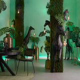 Light & Living Zebra Wall Light in Matt Black