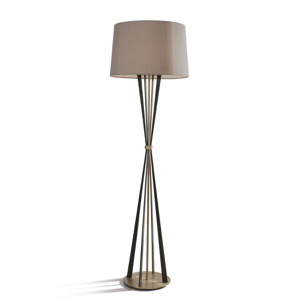 RV Astley Allai Floor Lamp with Brass – Shropshire Design