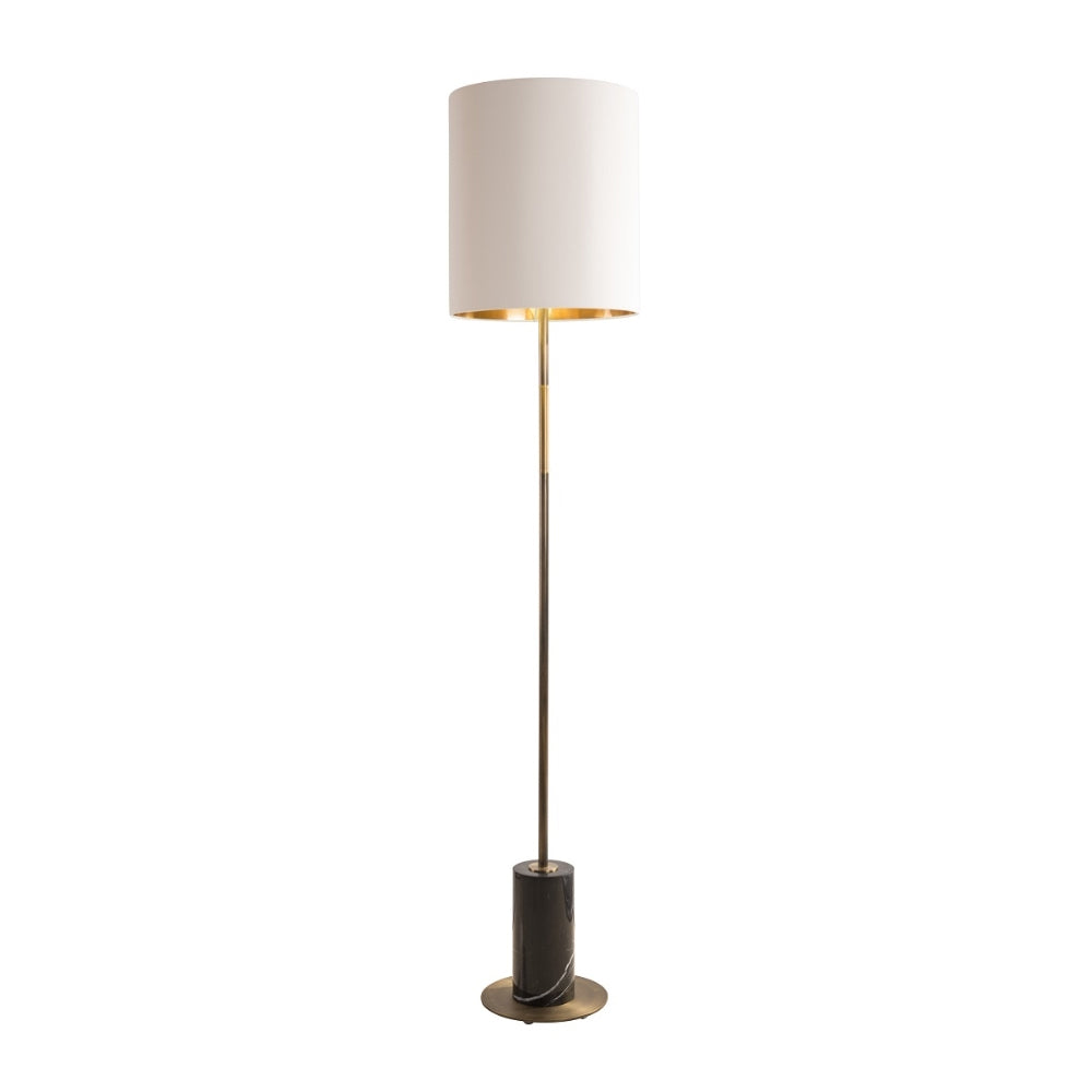 RV Astley Maxone Floor Lamp with Black Marble
