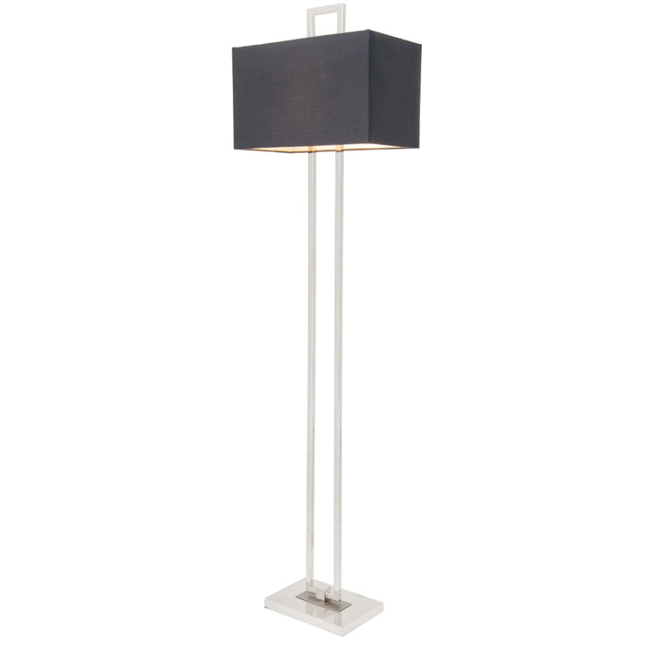 RV Astley Danby Floor Lamp with Nickel Finish