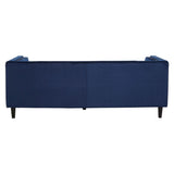 Regina 3-Seater Sofa in Midnight Velvet