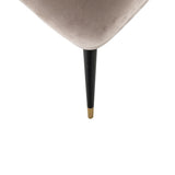 Richmond Interiors Alicia Chair in Khaki Velvet