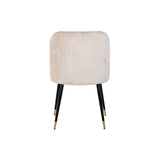 Richmond Interiors Alicia Chair in White Chenille Fabric