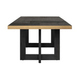Richmond Interiors Cambon Dining Table in Dark Coffee – Medium