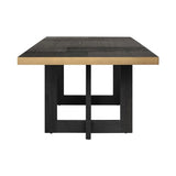 Richmond Interiors Cambon Dining Table in Dark Coffee – Large