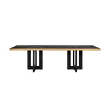 Richmond Interiors Cambon Dining Table in Dark Coffee – Large