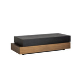 Richmond Interiors Cambon Layered Coffee Table in Dark Coffee