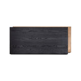 Richmond Interiors Cambon Layered Coffee Table in Dark Coffee