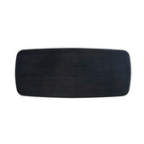 Richmond Interiors Cambon Oval Dining Table in Dark Coffee – Small