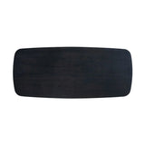 Richmond Interiors Cambon Oval Dining Table in Dark Coffee – Large