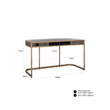 Richmond Interiors Classio 2-Drawer Desk