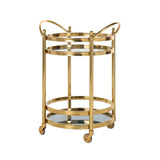 Richmond Interiors Hendricks Trolley – Gold