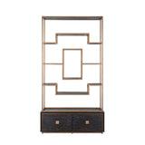 Richmond Interiors Hunter Display Unit with 2 Drawers