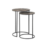 Richmond Interiors Tulum Side Tables – Set of 2