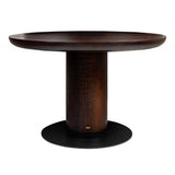 Sandringham Large Dining Table with Smoked Eucalyptus Veneer