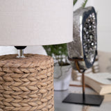 Large Becker Rattan Style Lamp