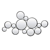 Light & Living Cielo Mirror with Black Circles - Large