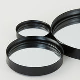 Light & Living Cielo Mirror with Black Circles - Small