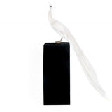 Pagoni White Peacock Bird Ornament