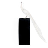 Pagoni White Peacock Bird Ornament