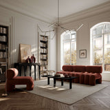 101 Copenhagen Foku Chair – Rust Velvet