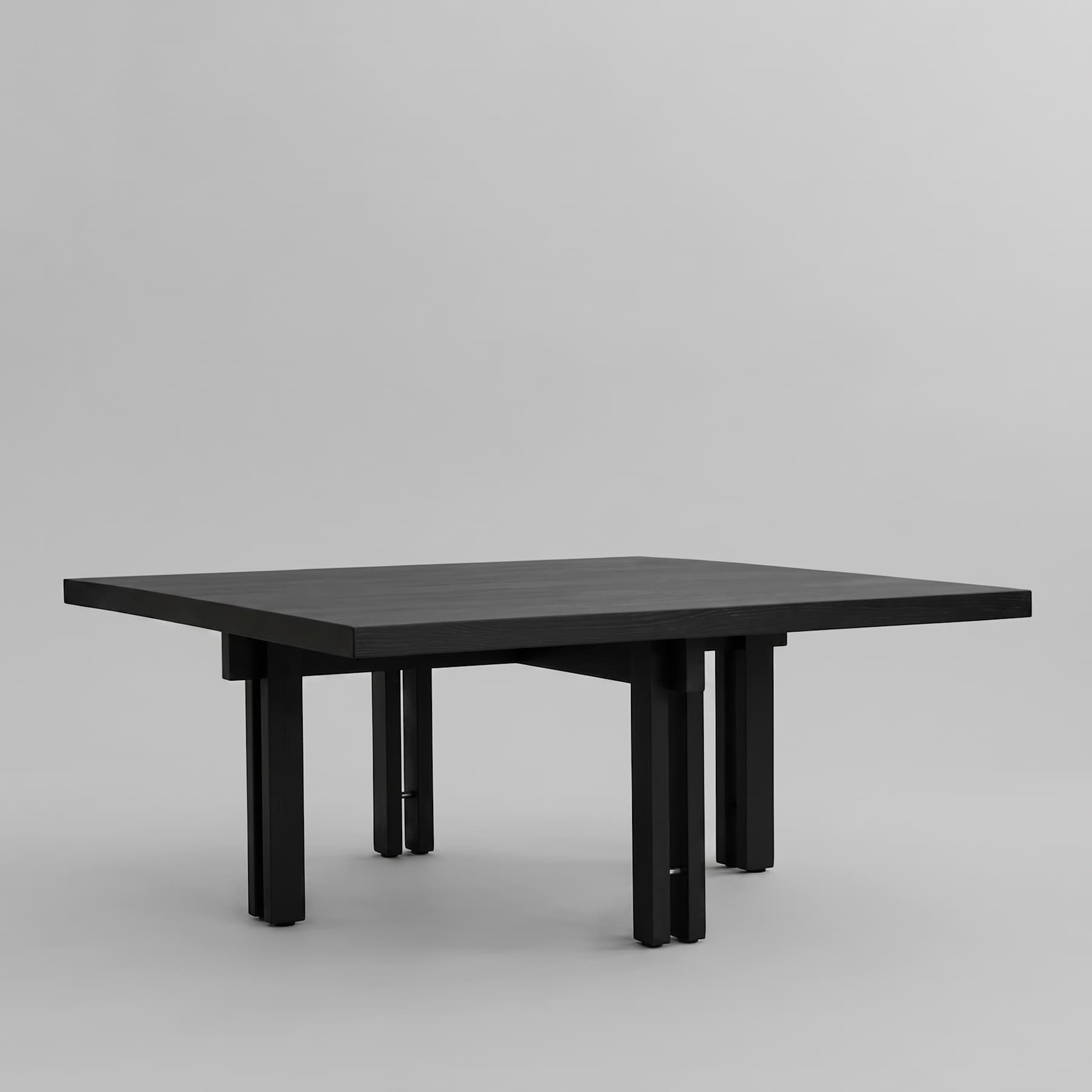 101 Copenhagen Plinth Coffee Table – Coffee Black Oak