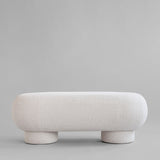 101 Copenhagen Big Foot Bench - Off White Boucle