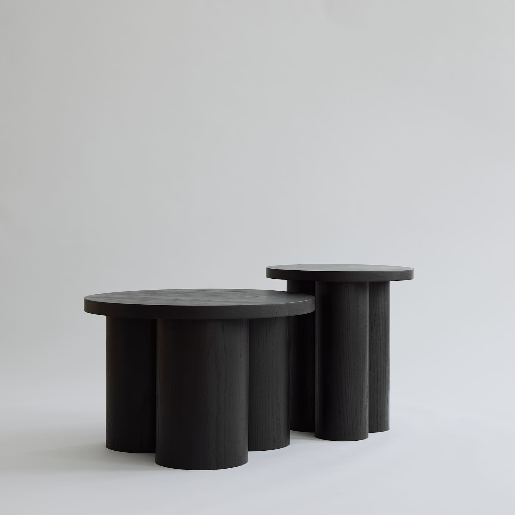 101 Copenhagen Big Foot Table Low Table – Coffee Black Oak