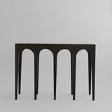 101 Copenhagen Bow Console Table – Large – Coffee Black Oak