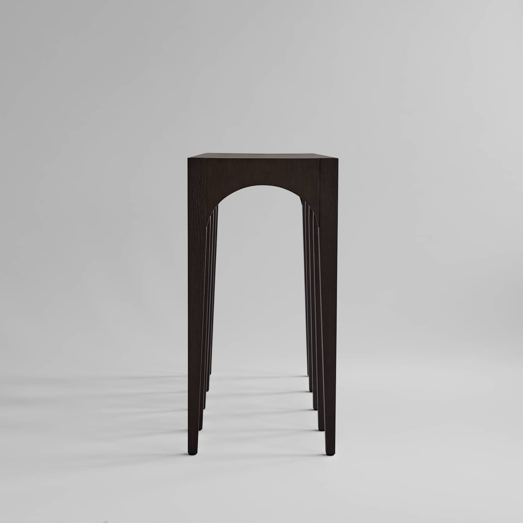 101 Copenhagen Bow Console Table – Large – Coffee Black Oak