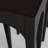 101 Copenhagen Bow Console Table – Small – Coffee Black Oak