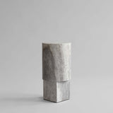 101 Copenhagen Column Table - Silver Travertine