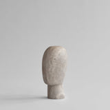 101 Copenhagen Head Sculpture – Medio – Silver Travertine