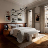 101 Copenhagen Hiro Bench – Sandy Linen