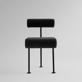 101 Copenhagen Hiro Dining Chair – Black & Peat Velvet