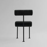 101 Copenhagen Hiro Dining Chair – Black & Peat Velvet