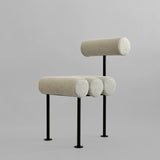 101 Copenhagen Hiro Dining Chair – Sandy Black & Linen