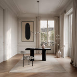 101 Copenhagen Hiro Dining Chair – Sandy Black & Linen