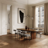 101 Copenhagen Hiro Dining Chair – Sandy Black & Linen
