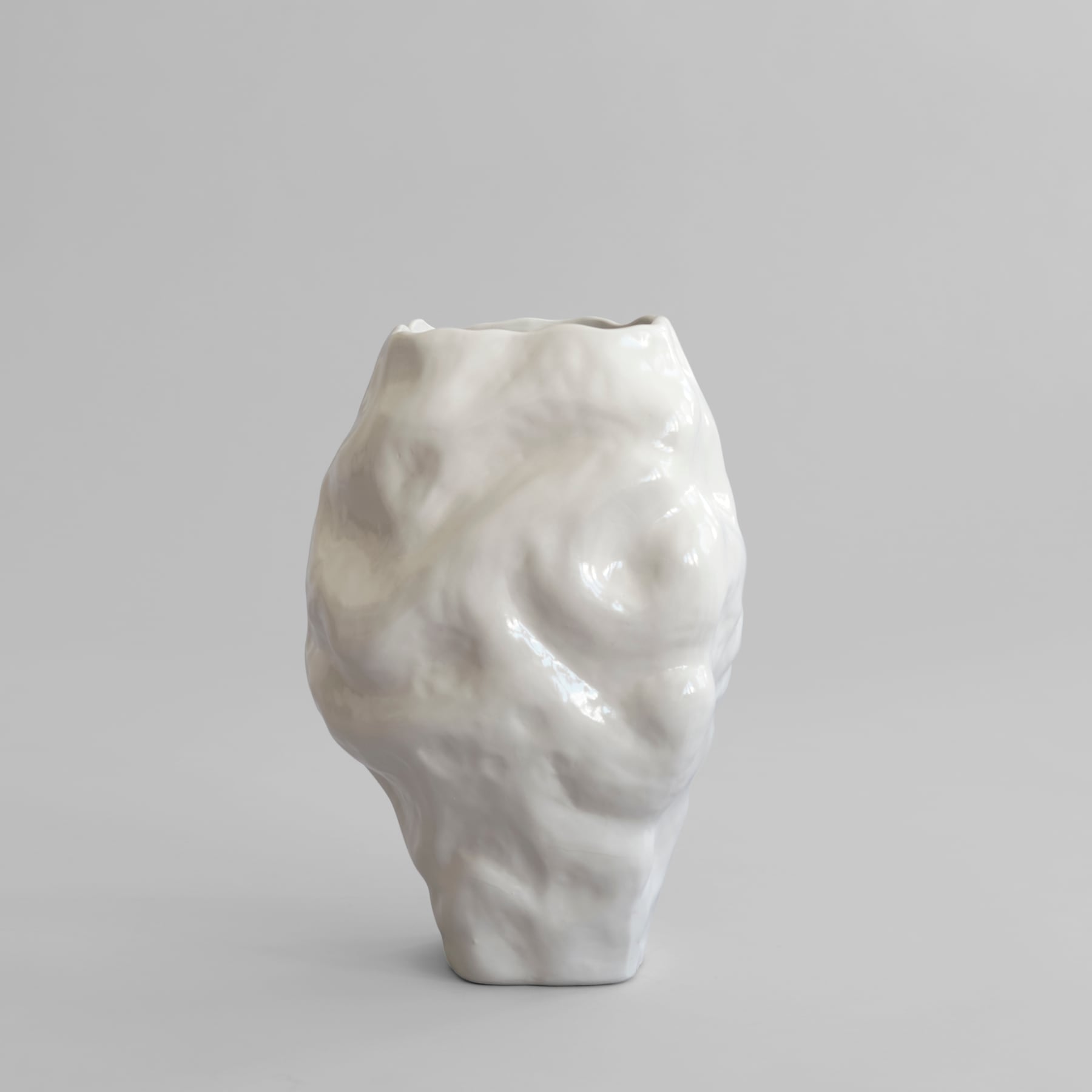 101 Copenhagen Katachi Vase - Big - High Glaze Birch