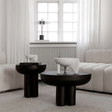 101 Copenhagen Low Crown Table - Burned Black