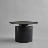 101 Copenhagen Low Pillar Table – Burned Black