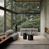 101 Copenhagen Low Pillar Table – Burned Black